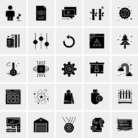 25 Universal Business Icons Vector Creative Icon Illustration to use in web and Mobile Related project