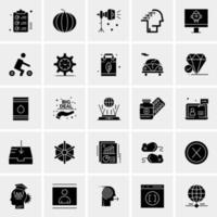 25 Universal Business Icons Vector Creative Icon Illustration to use in web and Mobile Related project