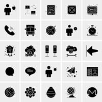 25 Universal Business Icons Vector Creative Icon Illustration to use in web and Mobile Related project