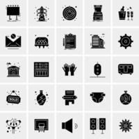 25 Universal Business Icons Vector Creative Icon Illustration to use in web and Mobile Related project