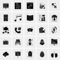 25 Universal Business Icons Vector Creative Icon Illustration to use in web and Mobile Related project