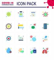 Coronavirus Prevention 25 icon Set Blue hazard microorganism bone life coronavirus viral coronavirus 2019nov disease Vector Design Elements