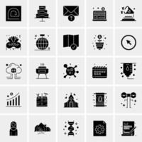 25 Universal Business Icons Vector Creative Icon Illustration to use in web and Mobile Related project