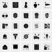 25 Universal Business Icons Vector Creative Icon Illustration to use in web and Mobile Related project