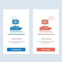 Brexit British European Kingdom Uk  Blue and Red Download and Buy Now web Widget Card Template vector