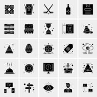 25 Universal Business Icons Vector Creative Icon Illustration to use in web and Mobile Related project