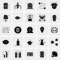 25 Universal Business Icons Vector Creative Icon Illustration to use in web and Mobile Related project