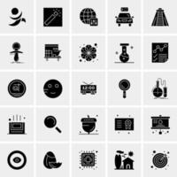 25 Universal Business Icons Vector Creative Icon Illustration to use in web and Mobile Related project