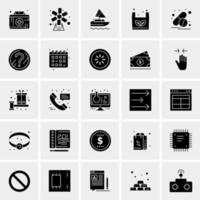 25 Universal Business Icons Vector Creative Icon Illustration to use in web and Mobile Related project