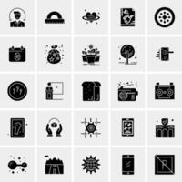 25 Universal Business Icons Vector Creative Icon Illustration to use in web and Mobile Related project