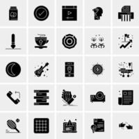 25 Universal Business Icons Vector Creative Icon Illustration to use in web and Mobile Related project