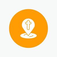 Location Map Easter Pin vector