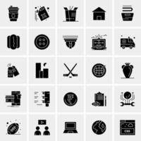 25 Universal Business Icons Vector Creative Icon Illustration to use in web and Mobile Related project