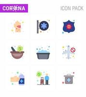 Coronavirus Prevention 25 icon Set Blue virus vaccine pharmacy medical center medicine shield viral coronavirus 2019nov disease Vector Design Elements