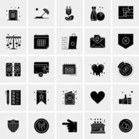 25 Universal Business Icons Vector Creative Icon Illustration to use in web and Mobile Related project