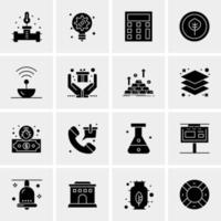 16 Business Universal Icons Vector Creative Icon Illustration to use in web and Mobile Related project