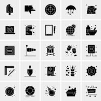 25 Universal Business Icons Vector Creative Icon Illustration to use in web and Mobile Related project