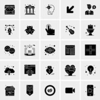 25 Universal Business Icons Vector Creative Icon Illustration to use in web and Mobile Related project