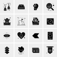 16 Business Universal Icons Vector Creative Icon Illustration to use in web and Mobile Related project