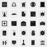 25 Universal Business Icons Vector Creative Icon Illustration to use in web and Mobile Related project