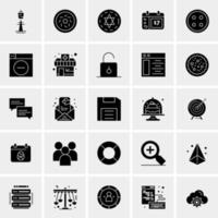 25 Universal Business Icons Vector Creative Icon Illustration to use in web and Mobile Related project