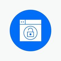 Web Design Lock Unlock vector