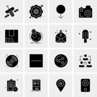 16 Business Universal Icons Vector Creative Icon Illustration to use in web and Mobile Related project