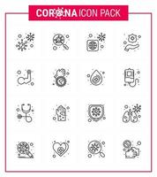 Coronavirus 2019nCoV Covid19 Prevention icon set arm washing magnifying hands infected viral coronavirus 2019nov disease Vector Design Elements