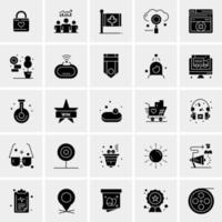 25 Universal Business Icons Vector Creative Icon Illustration to use in web and Mobile Related project