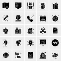 25 Universal Business Icons Vector Creative Icon Illustration to use in web and Mobile Related project