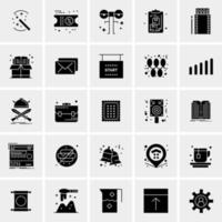 25 Universal Business Icons Vector Creative Icon Illustration to use in web and Mobile Related project