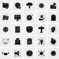 25 Universal Business Icons Vector Creative Icon Illustration to use in web and Mobile Related project