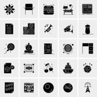 25 Universal Business Icons Vector Creative Icon Illustration to use in web and Mobile Related project