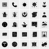 25 Universal Business Icons Vector Creative Icon Illustration to use in web and Mobile Related project