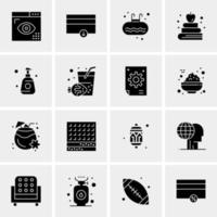 16 Universal Business Icons Vector Creative Icon Illustration to use in web and Mobile Related project