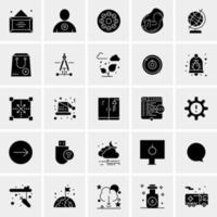 25 Universal Business Icons Vector Creative Icon Illustration to use in web and Mobile Related project