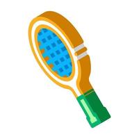 ilustración de vector de icono isométrico de raqueta de tenis