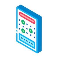 Board Game isometric icon vector illustration