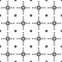 Seamless pattern geometric dark liver color and white background, tile pattern, striped shirt. vector