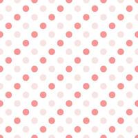 Minimalism polka dot seamless pattern misty rose color. vector