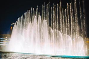 Dubai Dancing Fountain the wonderful evening show photo