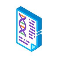 vector de archivo de informe de química de biomaterial de molécula