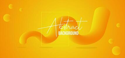 Modern abstract background with fluid style vector