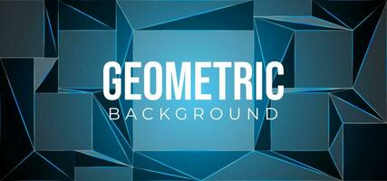 Modern geometric abstract background vector