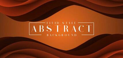 Modern abstract fluid background vector