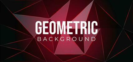 Modern geometric abstract background vector