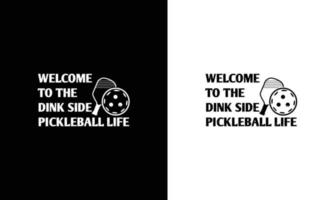 Pickleball Quote T shirt design, typography vector