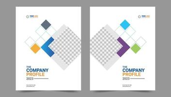 Cover template flyer design vector background