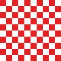 Red And White Seamless Check Pattern vector