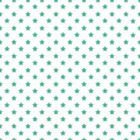 Green Seamless Stars Patterns On White Background vector